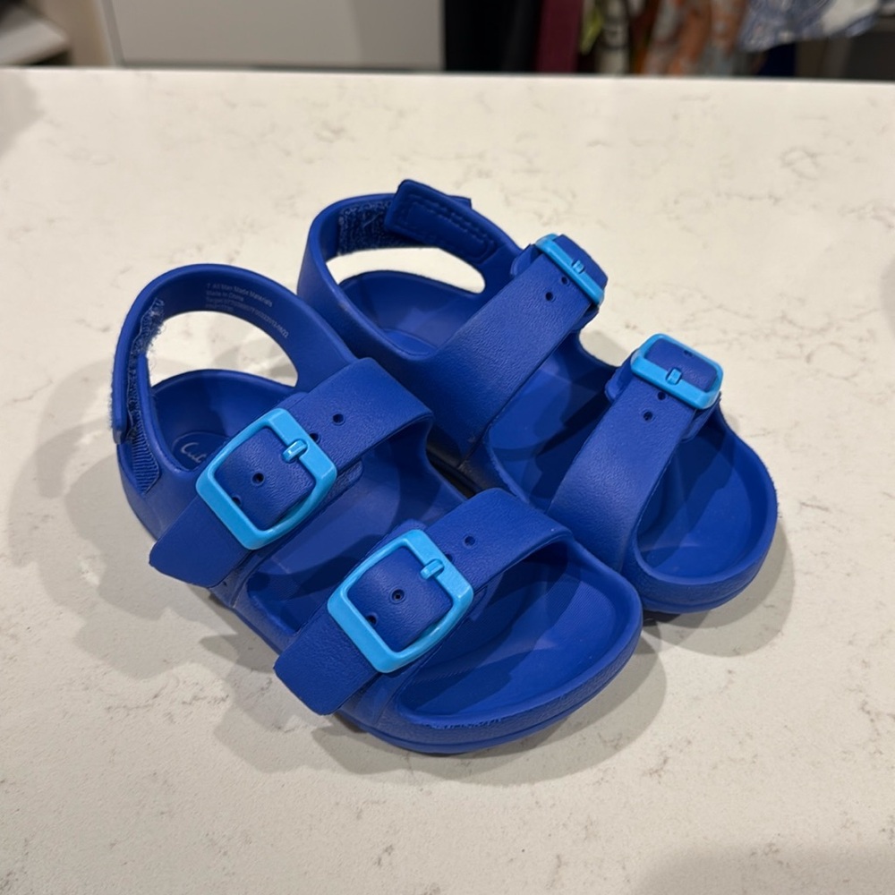 Blue Sandals